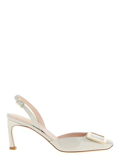 Roger Vivier Trompette Slingback Pumps In Multi