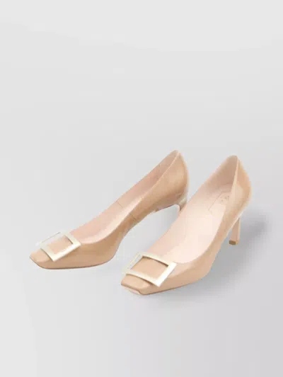 Roger Vivier Trompette Square Toe Pumps