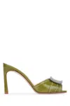 Roger Vivier Trompette Stitching Mule 85