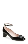 Roger Vivier 45mm U Look Patent Leather Pumps In Nero