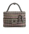 Roger Vivier Vanity Très Vivier Micro Bag In Fabric