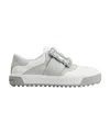 Roger Vivier Very Vivier Diamond-button Low-top Sneakers In White