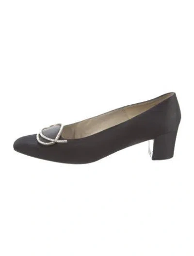 Pre-owned Roger Vivier Vintage 1960's Pumps In Black