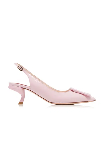 Roger Vivier Woman Pumps Light Pink Size 8 Soft Leather