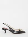 ROGER VIVIER VIRGULE STRASS SLINGBACK