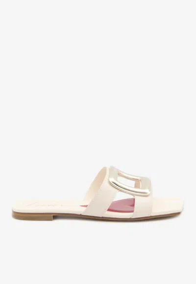 ROGER VIVIER VIV' BY THE SEA FLAT SANDALS