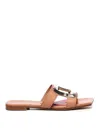 Roger Vivier Woman Sandals Tan Size 6 Leather In Sand