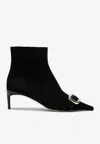 Roger Vivier Women Choc Bootie 55 In Black