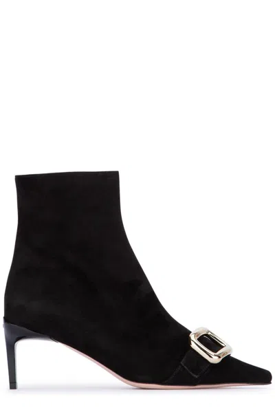 ROGER VIVIER VIV CANARD BOOTS
