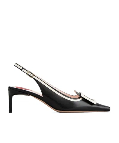 ROGER VIVIER ROGER VIVIER VIV' CANARD SLINGBACK PUMPS
