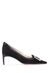 Roger Vivier Viv Canarette Decollete 55 In Nero