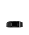 Roger Vivier Viv' Choc Lacquered Buckle Belt In Patent Leather
