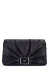 Roger Vivier 'large Viv' Choc Shoulder Bag In Black