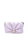 Roger Vivier Women's Viv' Choc Mini Crossbody Bag In Violet