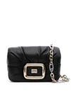 Roger Vivier Viv Choc Mini Leather Crossbody Bag