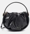 ROGER VIVIER VIV' CHOC ROYALE MINI LEATHER SHOULDER BAG