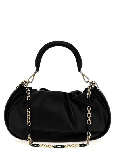 Roger Vivier Viv Choc Royale Shoulder Bag In Black