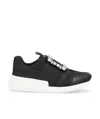 Roger Vivier Viv' Go Rhinestone Buckle Sneakers In Technical Fabrics