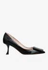 Roger Vivier Black Jacketed High Heels In Black