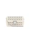 Roger Vivier Viv Jeu De Fille Daisy Bag In Metallic