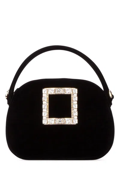Roger Vivier Viv Ladybug In Black