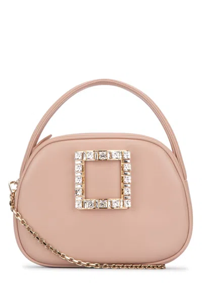 Roger Vivier Viv Ladybug Buckle Mini Bag In Collant