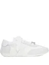 Roger Vivier Viv Low Suede-trimmed Embroidered Leather Sneakers In Animal Print