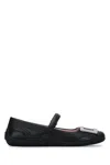 Roger Vivier Viv Low Padded Strap In Black