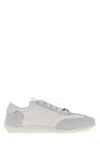 Roger Vivier Viv Low Rv Lace-up Sneakers In White