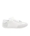 Roger Vivier Viv Suede-trimmed Canvas Sneakers In White