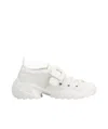 Roger Vivier Sneakers Con Fibbia Con Cristalli In White
