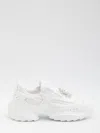 Roger Vivier Viv' On The Run Sneakers In White