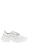 Roger Vivier 'viv' On The Run' Sneakers In White