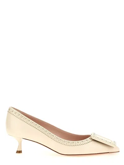 Roger Vivier Viv Pumps White