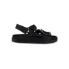 Roger Vivier Viv' Rangers Buckle Sandals - '10s In Black