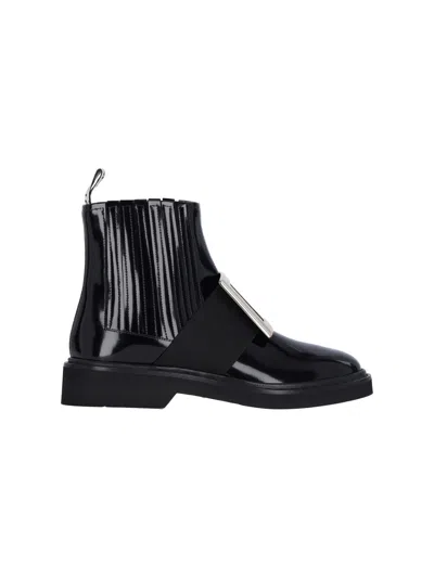 Roger Vivier 'viv' Rangers' Chelsea Ankle Boots