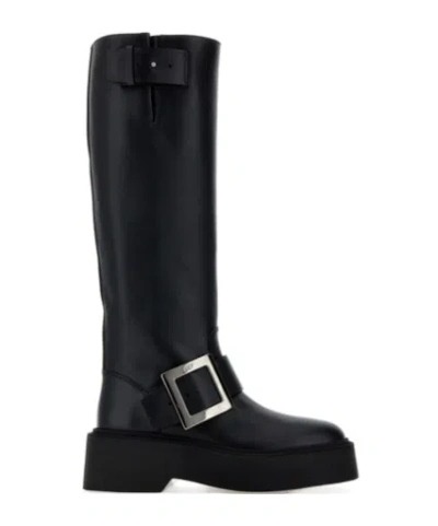 ROGER VIVIER ROGER VIVIER VIV RANGERS HIGH BIKER BOOTS