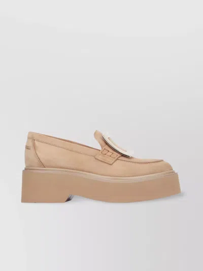 ROGER VIVIER VIV RANGERS HIGH METAL LOAFER