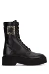 Roger Vivier Women Viv Rangers High Stra Lace-up Boot In Nero