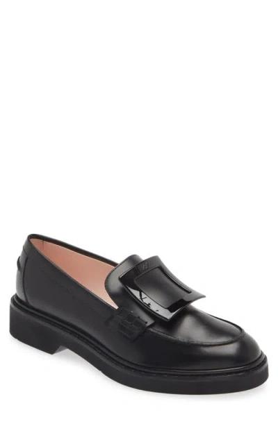 Roger Vivier Viv Rangers Loafer In Nero