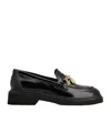 Roger Vivier Viv' Rangers Loafers In Patent Leather In Black
