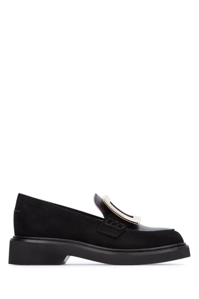 Roger Vivier Viv Rangers Met Buc Loafer 25 In Nero