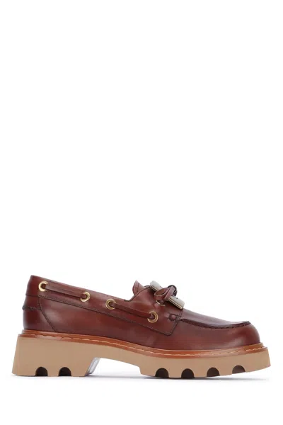 ROGER VIVIER ROGER VIVIER VIV RANGERS METAL BOAT LOAFER 20