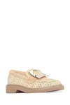 Roger Vivier Viv Rangers Raffia Braided Loafe 25 In Multi