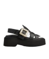 Roger Vivier High Strass Sandal Platform Chunky Sole
