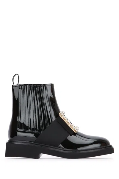 Roger Vivier Viv Rangers Stras B Chels Bootie 25