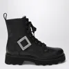 Roger Vivier Rangers 20 Boots In Black