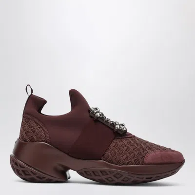 Roger Vivier Viv'' Run Dark Violet Sneaker