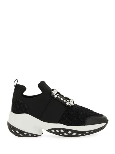 ROGER VIVIER VIV' RUN FABRIC SNEAKER