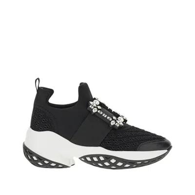 ROGER VIVIER VIV' RUN FABRIC SNEAKERS